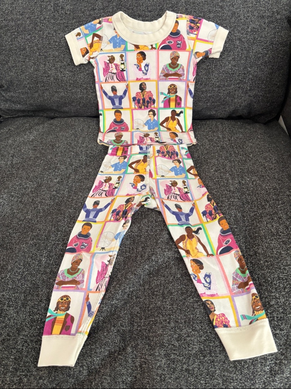 Piccolina Black History Heroes Kids Pajama Set size 4T